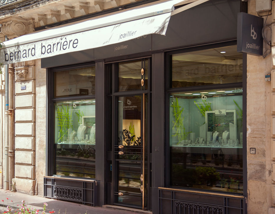 Vitrine bijouterie rue Foch Montpellier